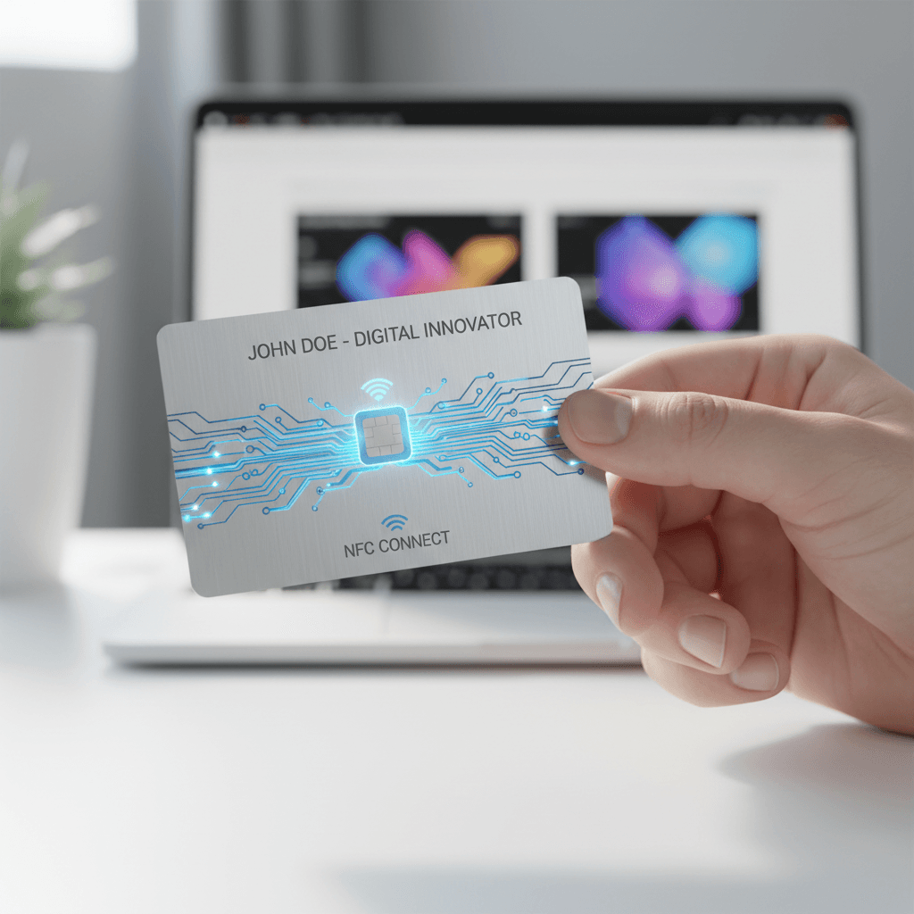 Innovation first - NFC business card technology